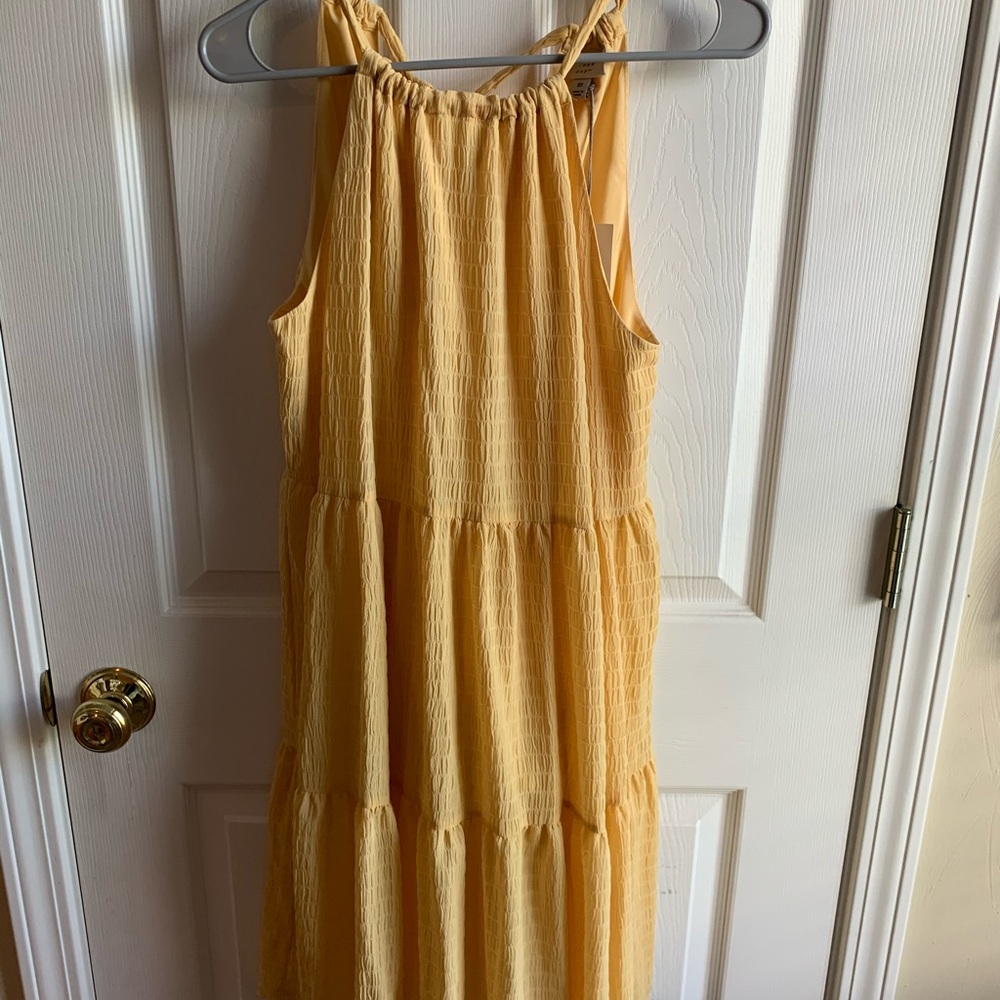 Yellow Target Dress